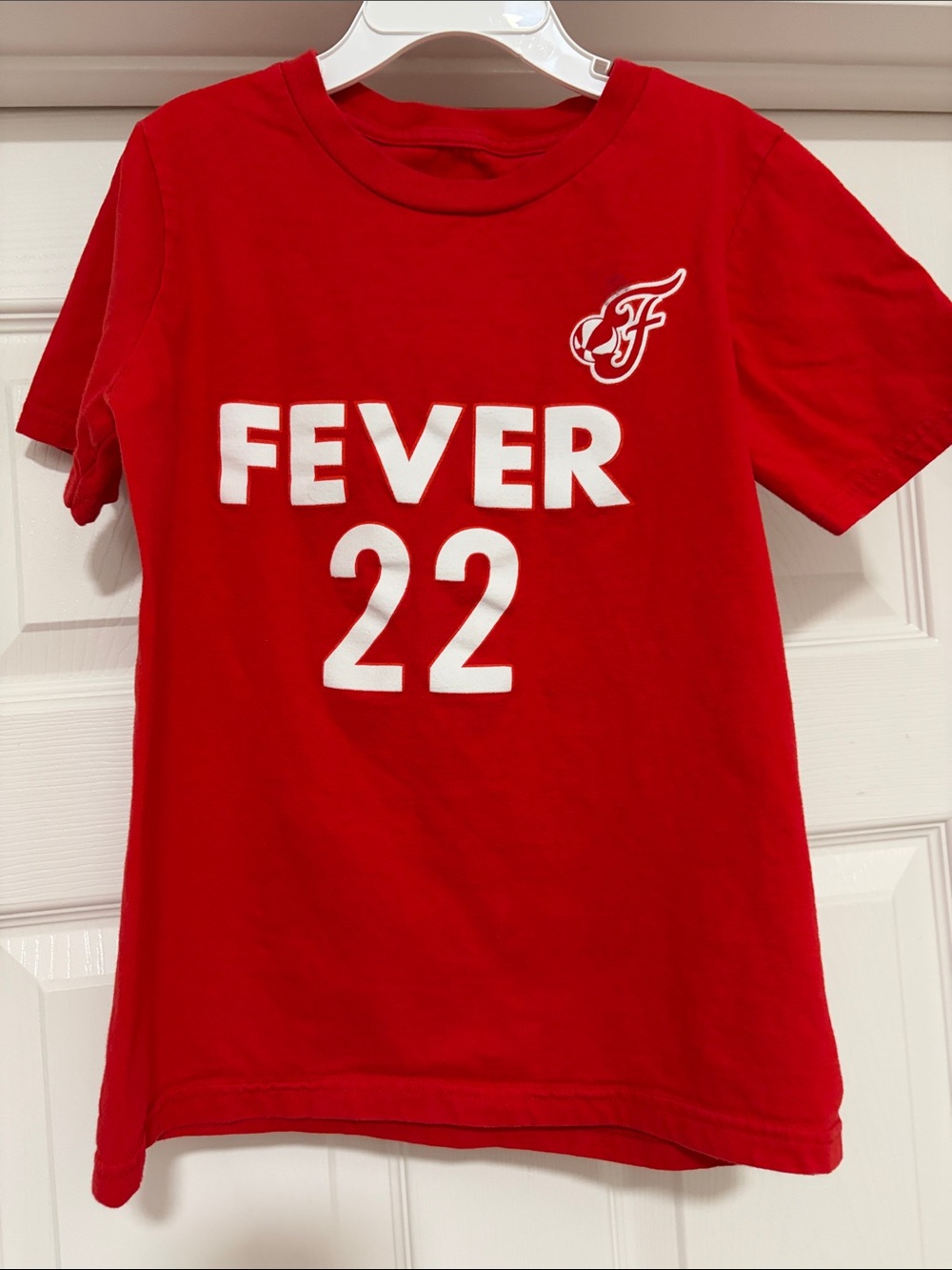 Kids Red Indiana 'Fever 22' Caitlin Clark Graphic Tee